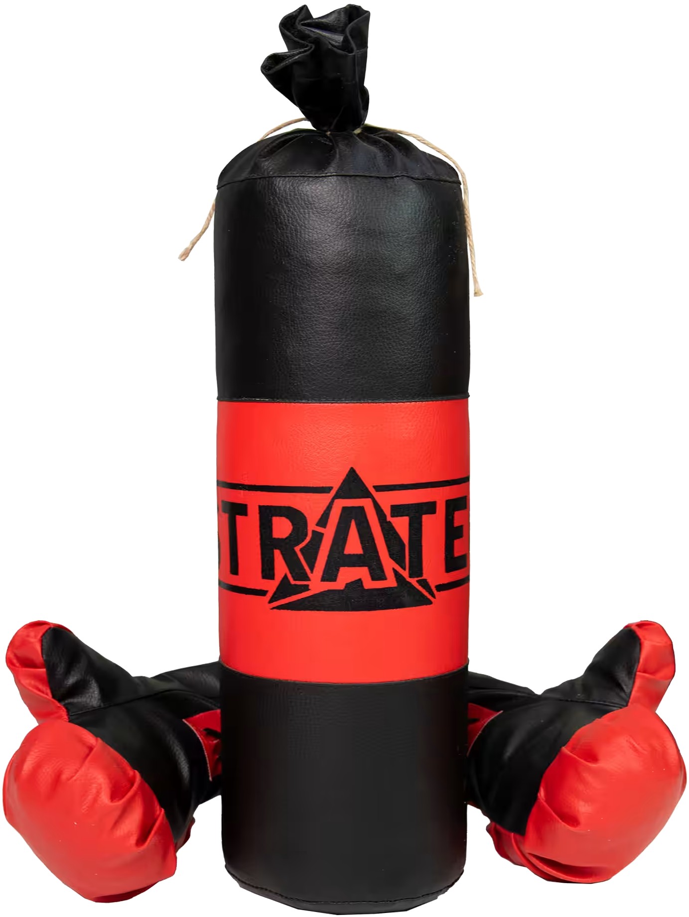 Бокс Strateg красно-черный маленький (2074)