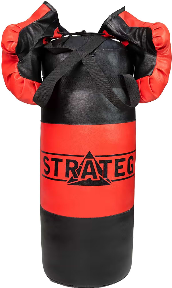 Фото - Бокс Strateg червоно-чорний великий (2076)
