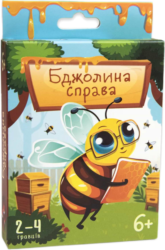 Настільна гра розважальна (5-7 років) Strateg Бджолина справа (укр. м.) (30785) - Фото 1