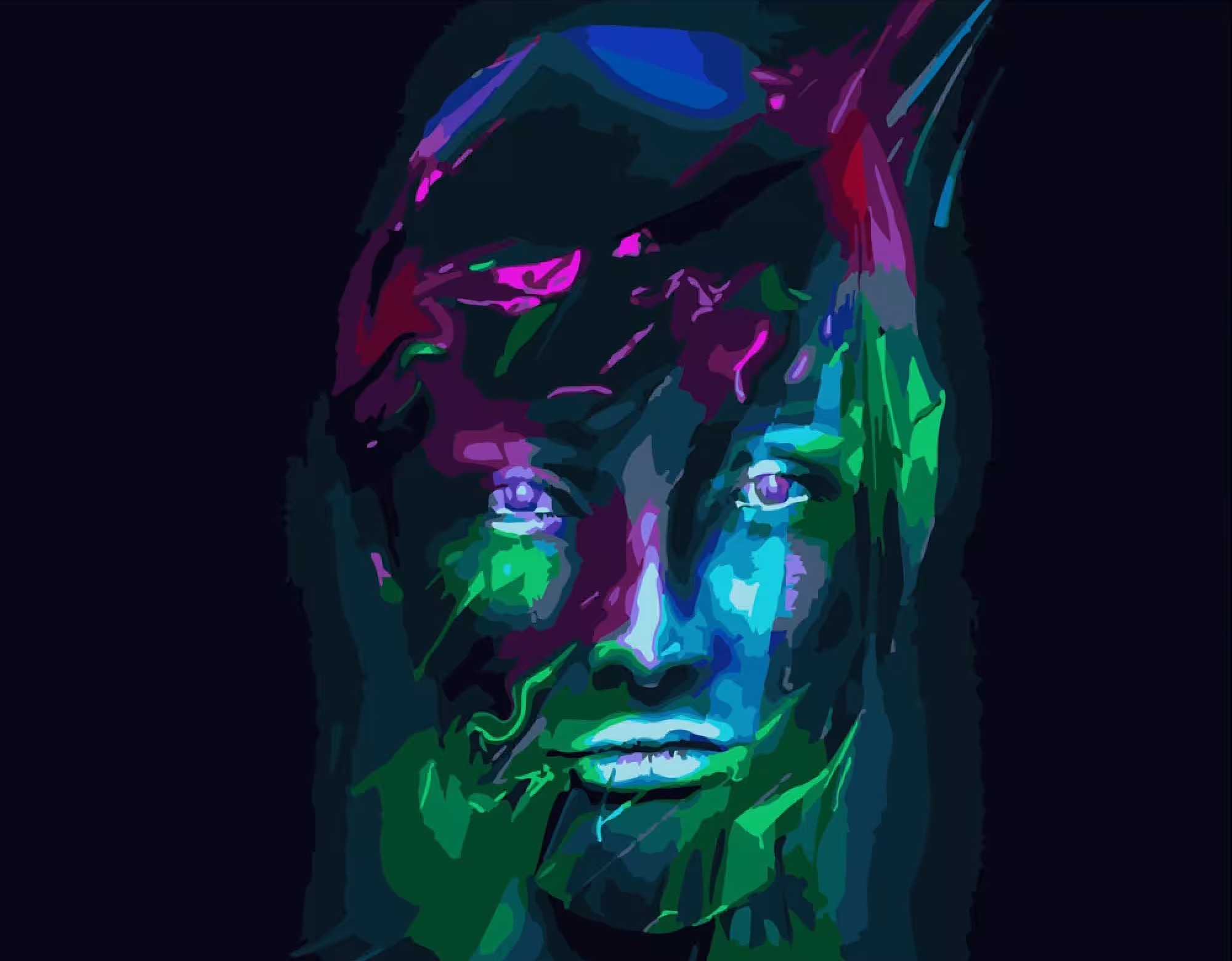 Картина за номерами Strateg Погляд крізь призму 40х50 см (GS340)