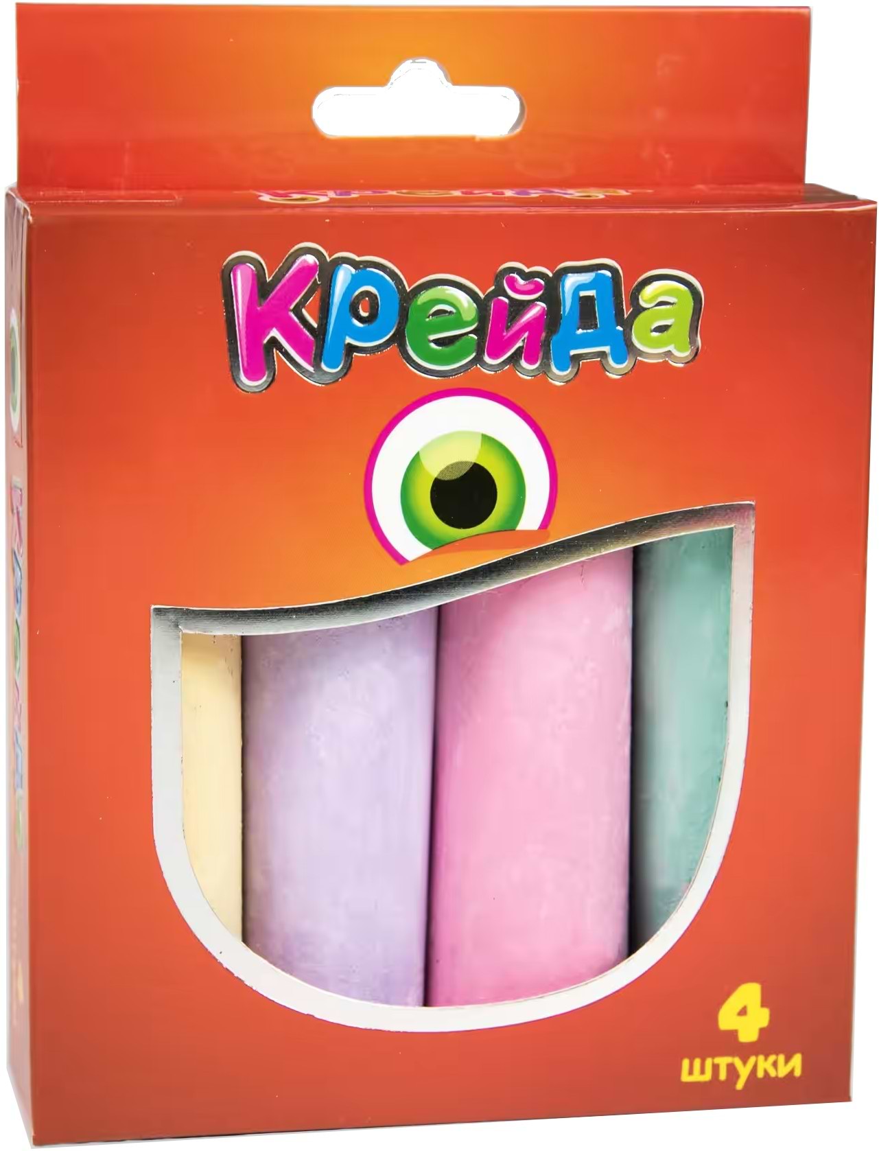 Набір крейди Strateg 4 шт. (50101)