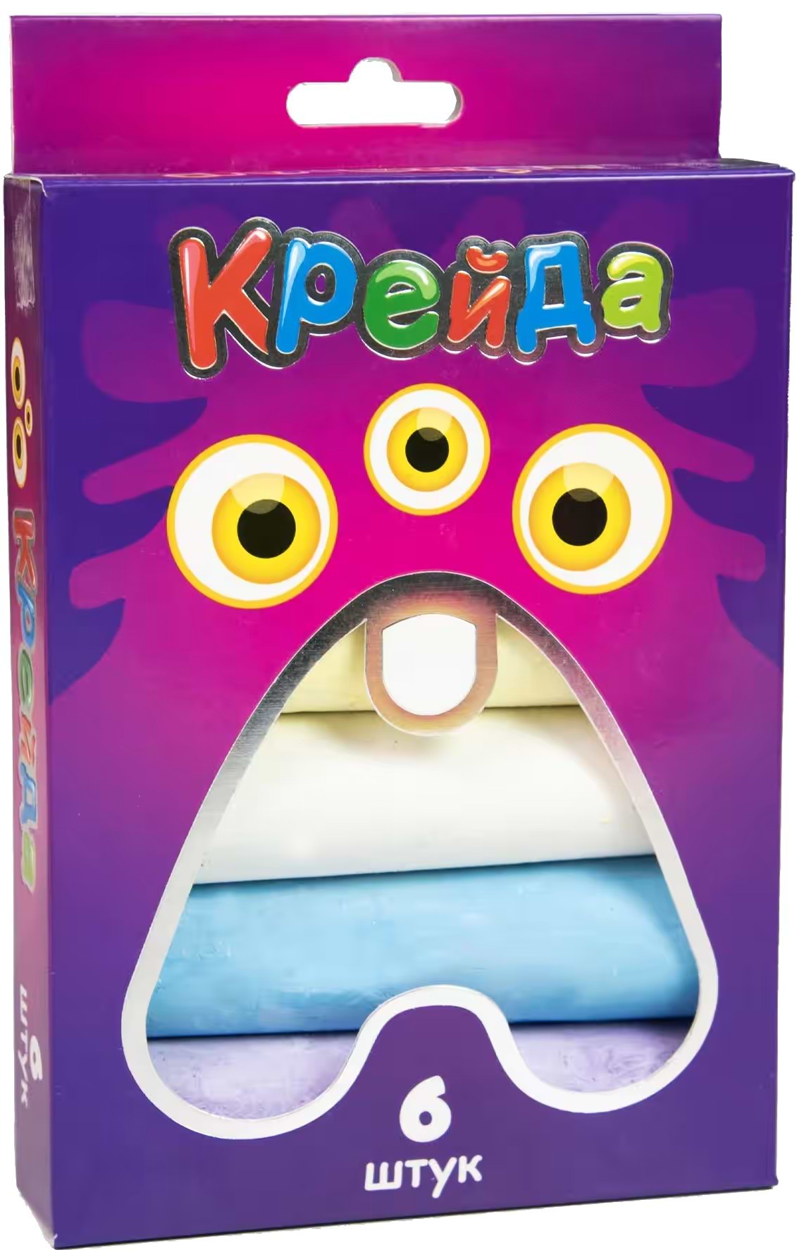 Набір крейди Strateg 6 шт. (50102)