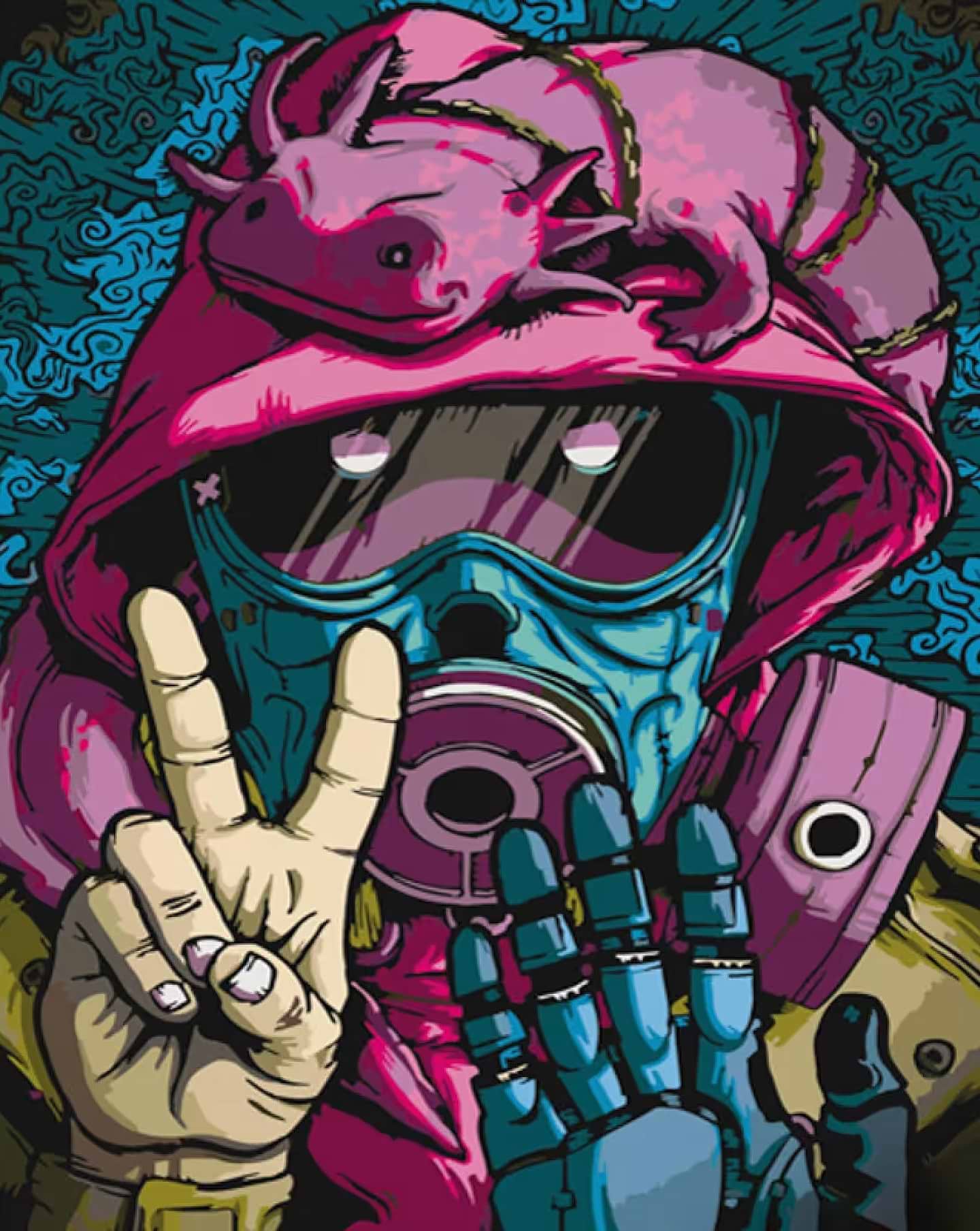 Картина за номерами Strateg Peace 40х50 см (GS776)