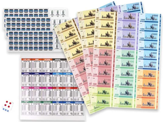 Фото - Настільна гра (5-7 років) Strateg Бізнес (укр. м.)(30372)