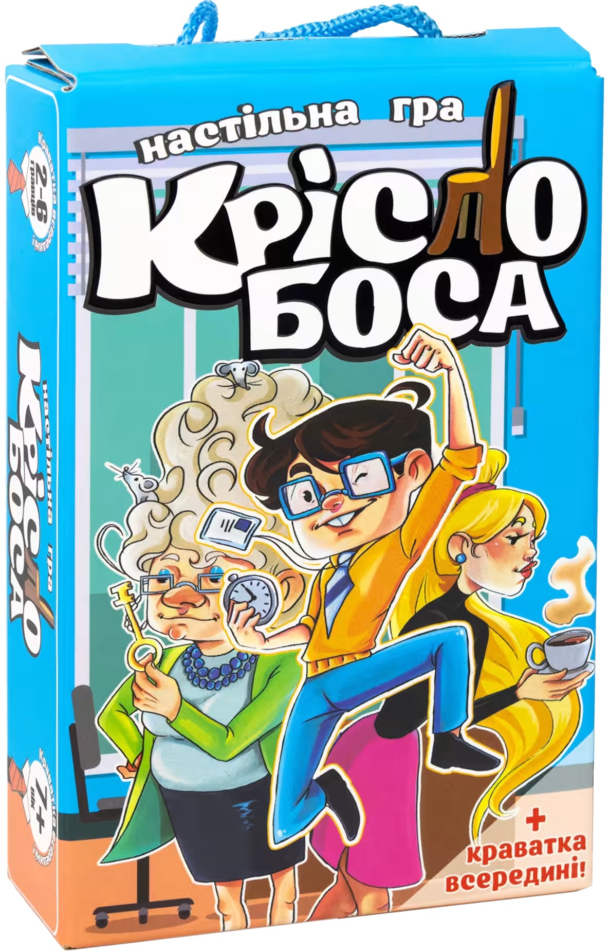 Настільна гра (8 +) Strateg Крісло боса українською мовою (30387) - Фото 1