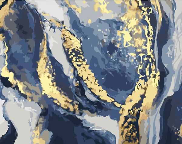 Фото - Картина за номерами Strateg Gray gold and white 40х50 см (GS1448) Фото - Картина за номерами Strateg Gray gold and white 40х50 см (GS1448)