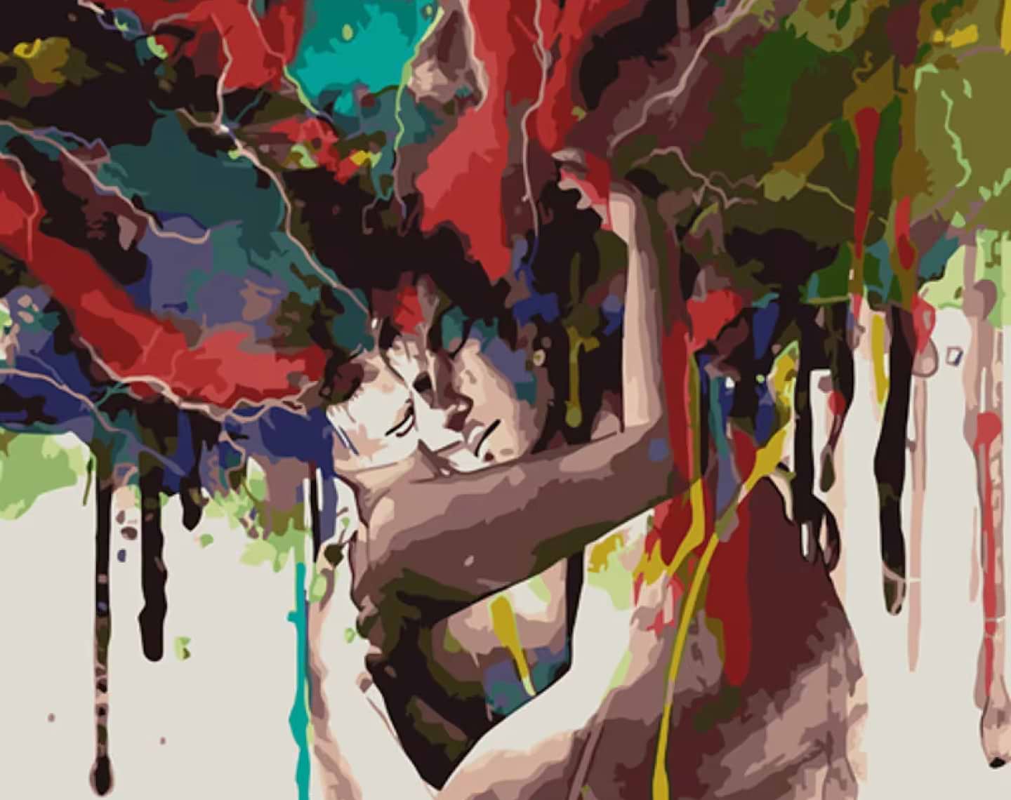 Купити Картина за номерами Strateg Акварельні обійми 40х50 см (GS1466) - Фото 1 Картина за номерами Strateg Акварельні обійми 40х50 см (GS1466) - Фото 1