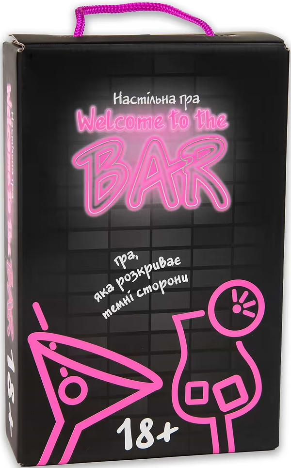 Фото - Настільна гра розважальна (18+) Strateg Welcome to the BAR (30374)