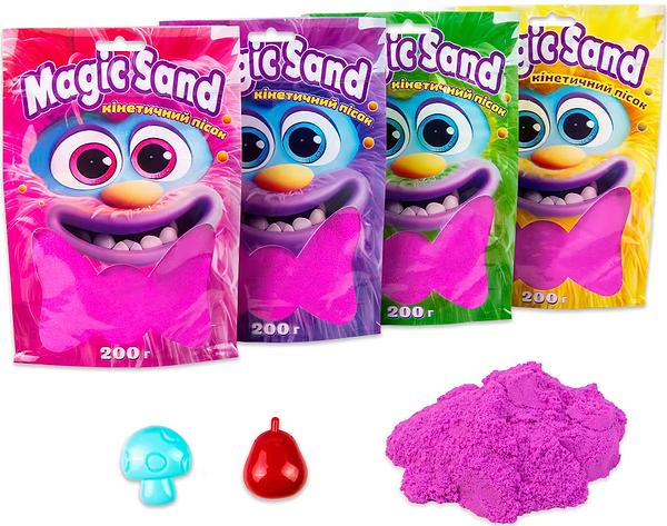 Фото - Кинетический песок Strateg Magic sand (39401-4)