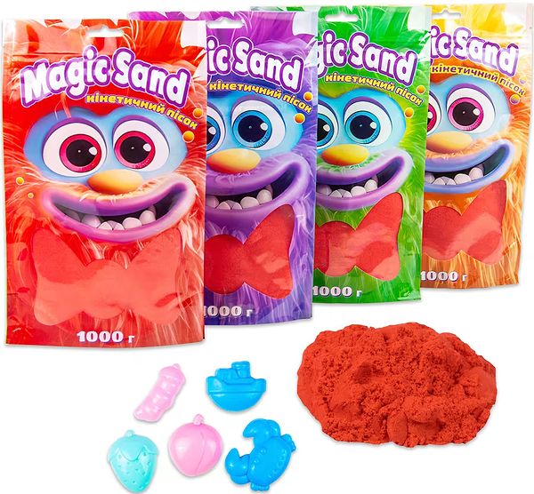 Фото - Кинетический песок Strateg Magic sand (39404-6)