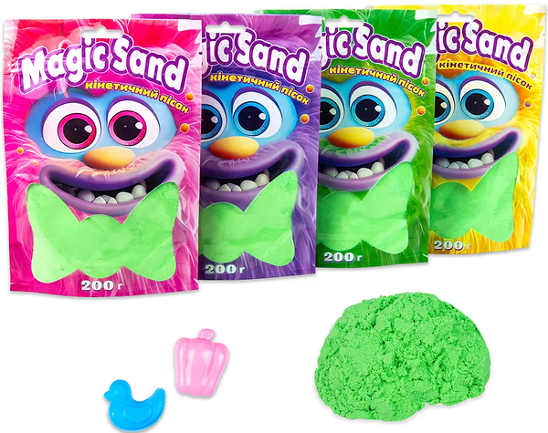 Фото - Кинетический песок Strateg Magic sand (39401-2)