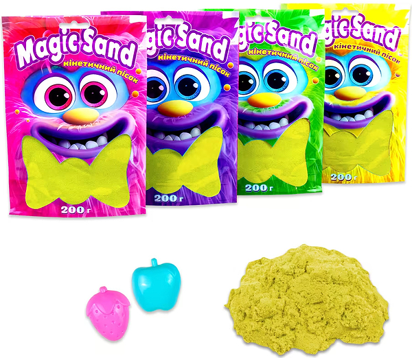 Фото - Кинетический песок Strateg Magic sand (39401-5)