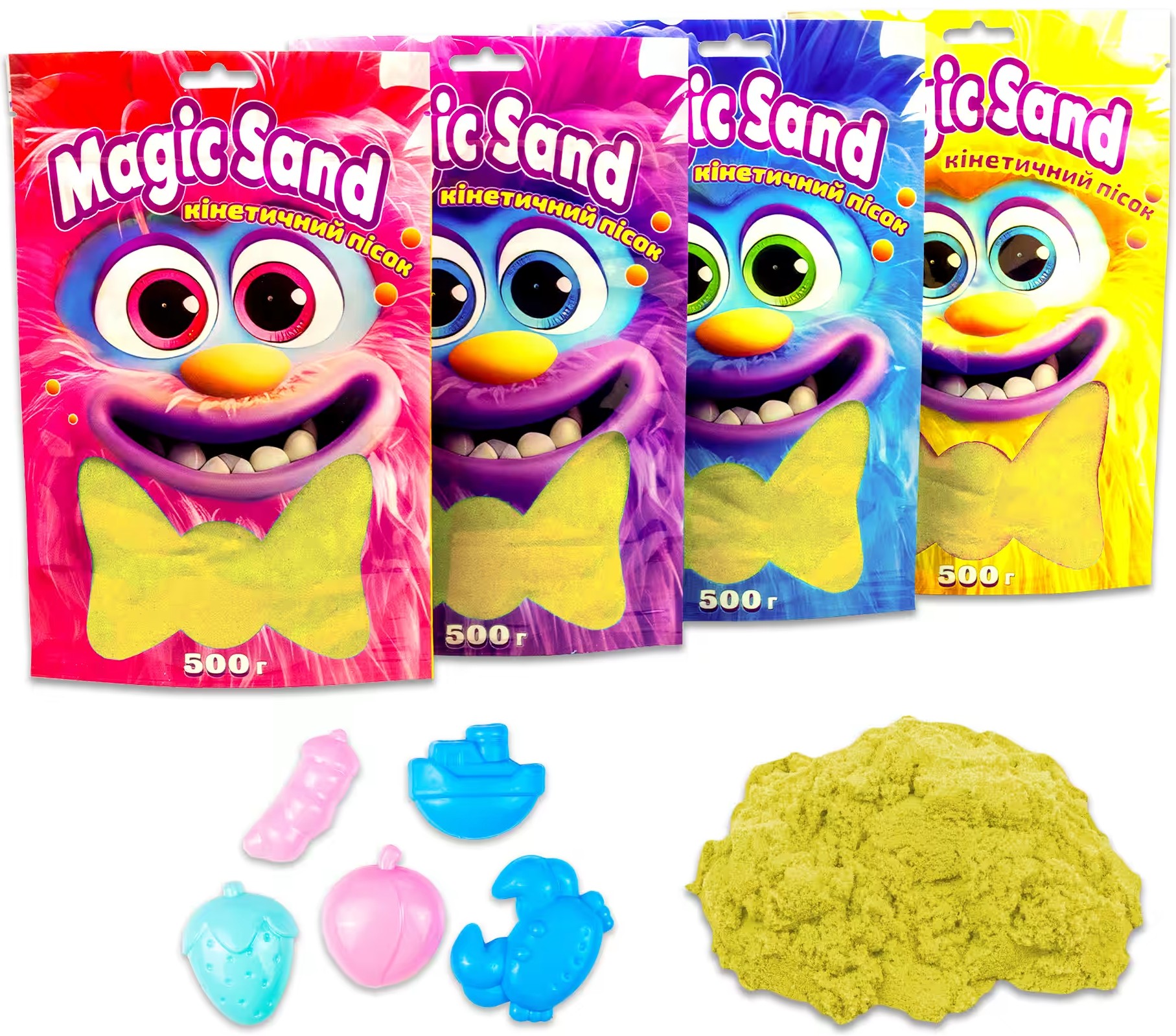 Кинетический песок Strateg Magic sand (39403-5)