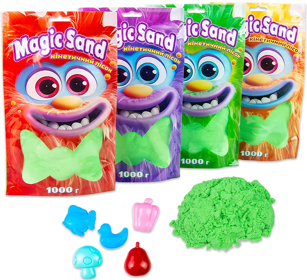 Фото - Кинетический песок Strateg Magic sand (39404-2)