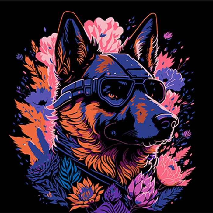 Картина по номерам Strateg Верный хранитель 30х30 см (SH3030-13)