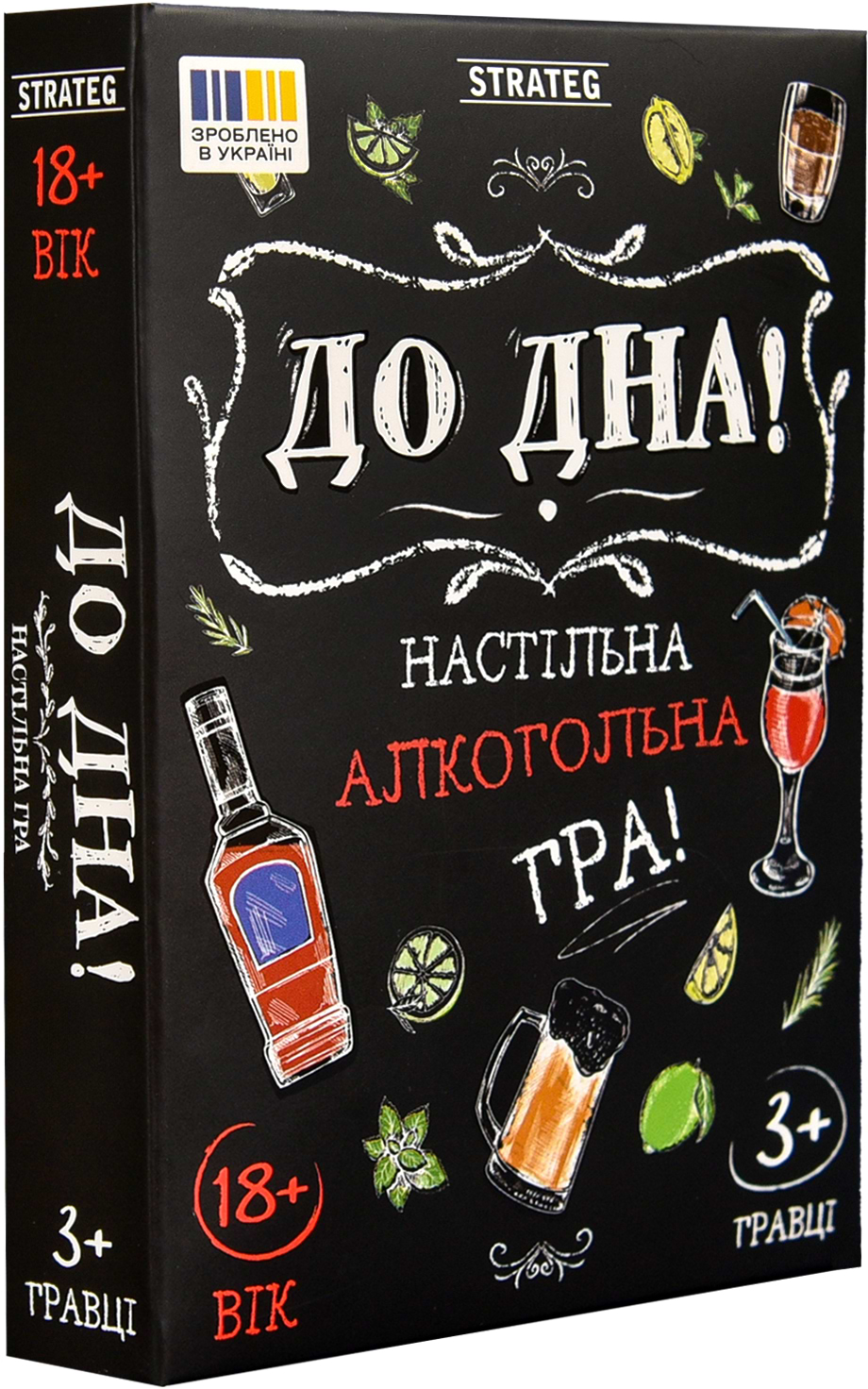 Настольная игра (18+) Strateg До Дна! (30971)