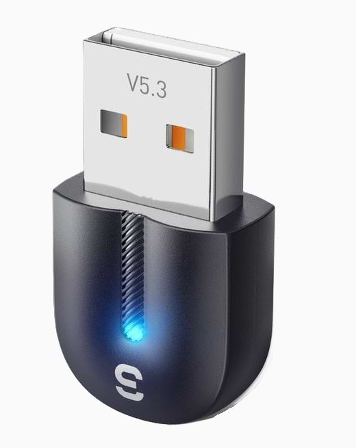 Фото - Адаптер мережі Bluetooth USB Essager Beiheng USB Bluetooth 5.3 (EBT53-BH01-P)