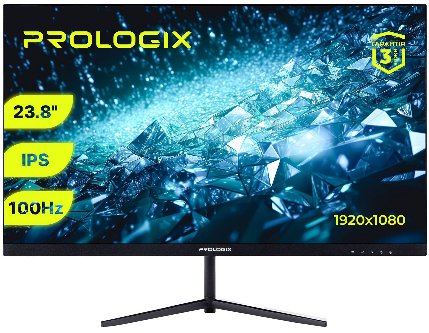 Монитор ProLogix PL2424HD IPS Black - Фото 1