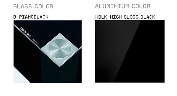 Фото - Тумба для телевізора Sonorous PL 3410-B-HBLK