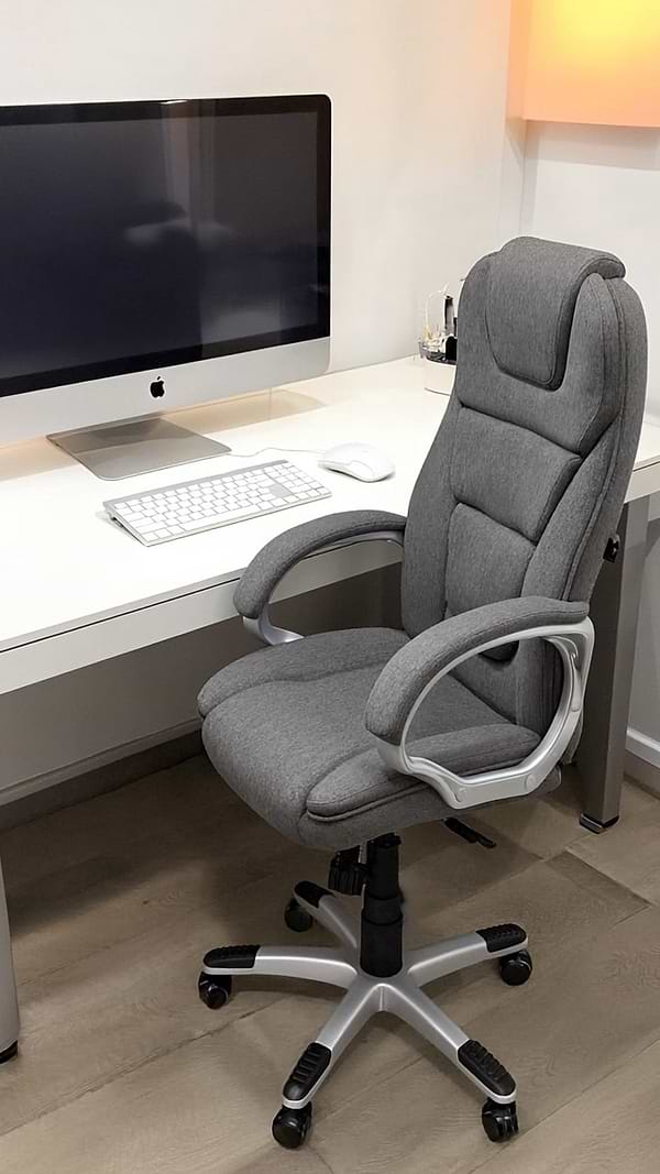 Фото - Крісло офісне GT Racer X-2852 Classic Fabric Dark Gray