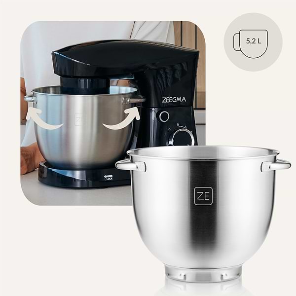 Фото - Планетарний міксер Zeegma PLANEET EASY BLACK