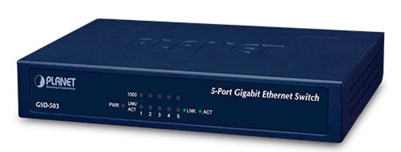 Коммутатор локальной сети (Switch) Planet GSD-503-EU - Фото 1