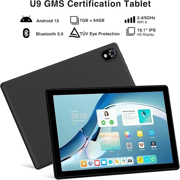 Фото - Планшет Doogee U9 3/64GB Black