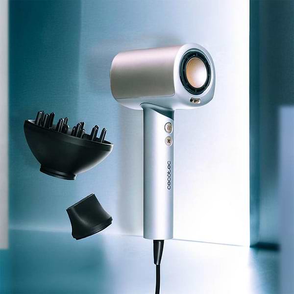 Фото - Фен Cecotec DryGlam Nano Plasma Aluminum (A01_EU01_101440)