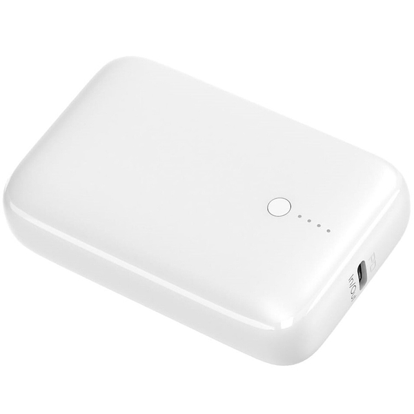 Фото - Батарея мобильная Platinet 10000 mAh 20W PD/22,5 QC/ LI-ION EV-BATTERY 1400 Cycles White (PMPB10DL104W)