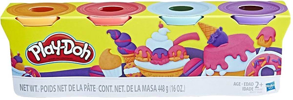 Фото - Расходники Hasbro Play-Doh 4 баночки SWEET (B5517_E4869) Фото - Расходники Hasbro Play-Doh 4 баночки SWEET (B5517_E4869)