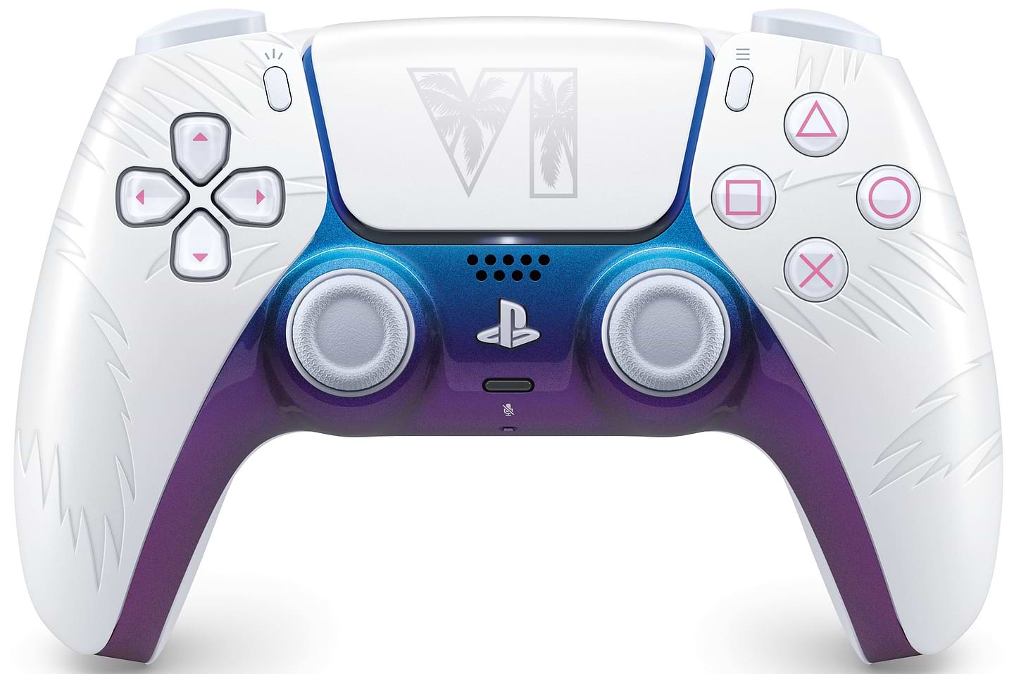 Геймпад PlayStation Dualsense BT [Grand Theft Auto VI Limited Edition White]