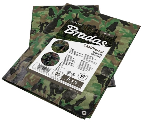 Тент BRADAS CAMOforest 4х5 м (PLCF904/5)