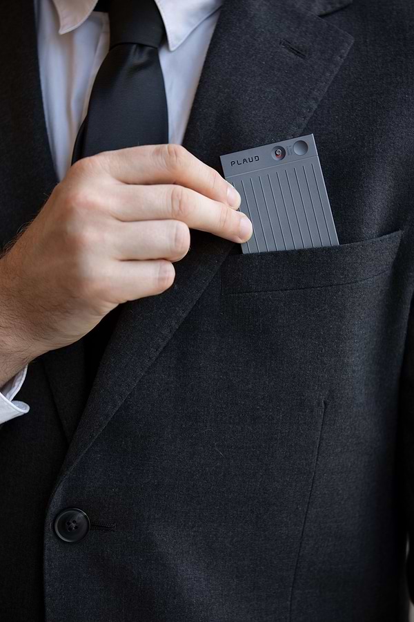 Фото - Диктофон Plaud.AI Note Black (NB-100-BL)