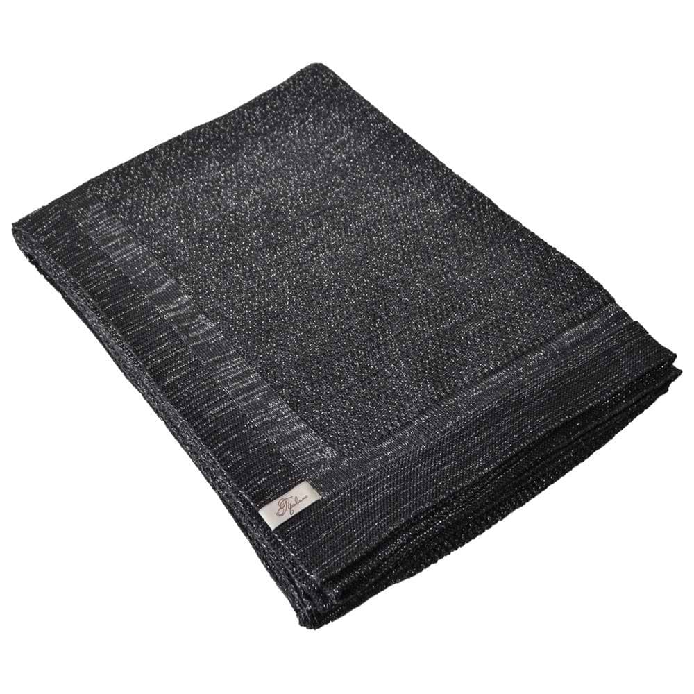 Плед полуторний Прованс MONO Black 140х180 см (014578)