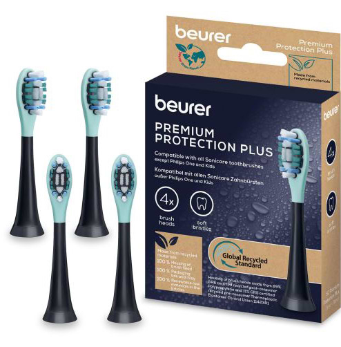 Фото - Насадка для зубної щітки Beurer SC 30/50 Premium Protection Plus 4 шт. GP Фото - Насадка для зубної щітки Beurer SC 30/50 Premium Protection Plus 4 шт. GP