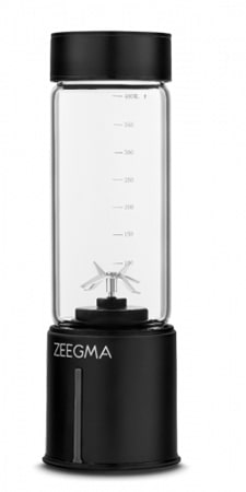Блендер портативний Zeegma VITAMINE GO PLUS BLACK - Фото 1