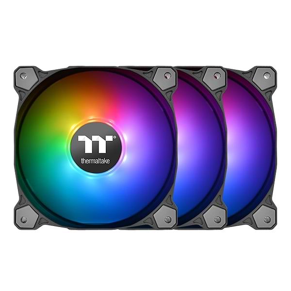 Фото - Корпусный вентилятор Thermaltake Pure Plus RGB 12 Radiator Fan TT Premium Edition (CL-F063-PL12SW-A)
