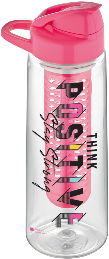 Пляшка для води Gusto Lidya з інфузором 730 мл GT-G-912051 Pink
