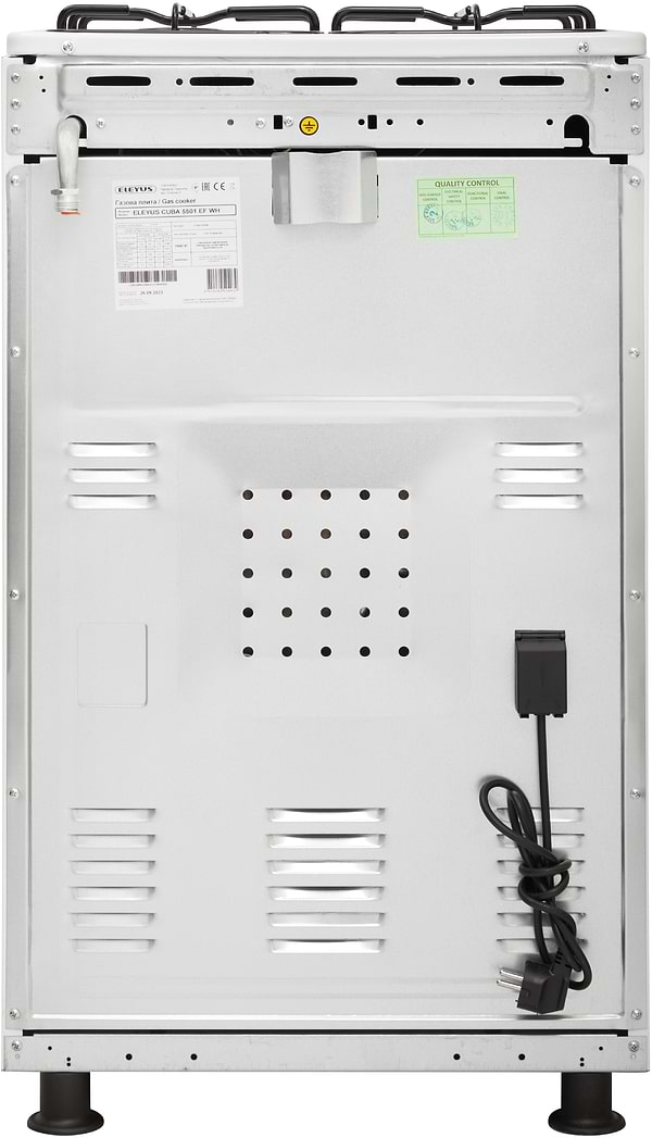 Фото - Плита газовая ELEYUS CUBA 5501 EF WH