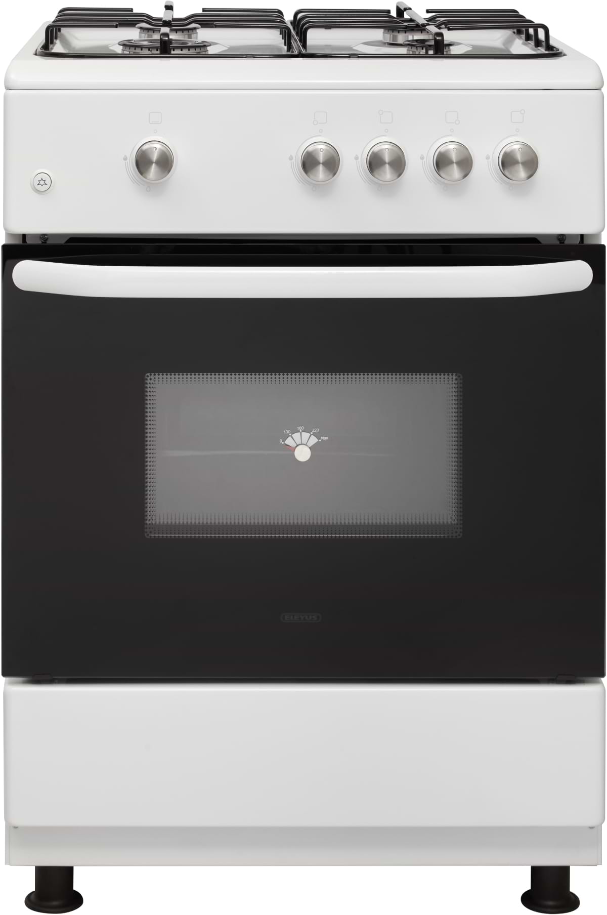 Плита газова ELEYUS CUBA 6001 EF WH - Фото 1