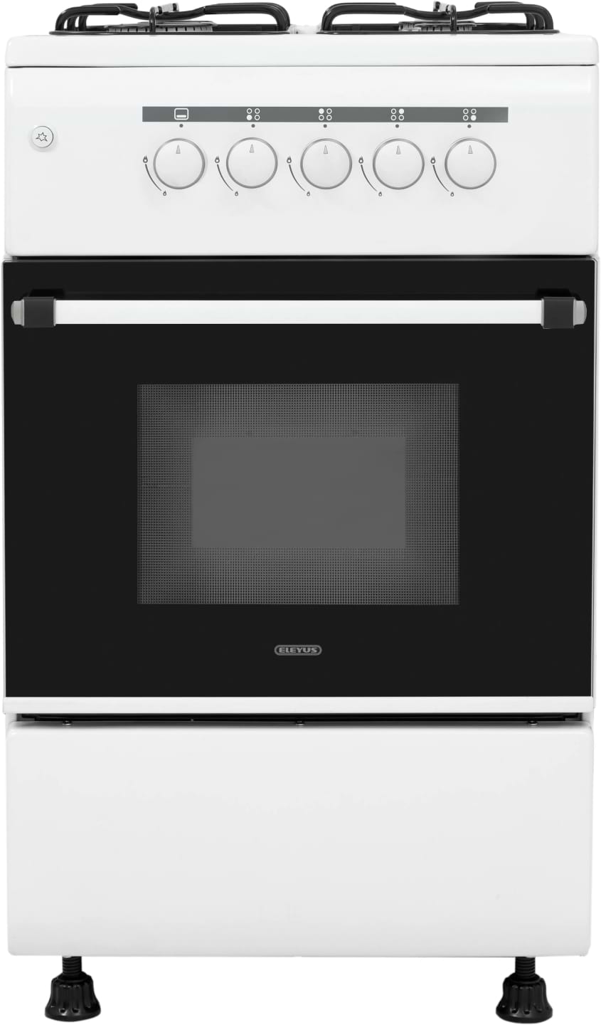 Купити Плита газова ELEYUS PORTU 5101 EF WH - Фото 1 Плита газова ELEYUS PORTU 5101 EF WH - Фото 1