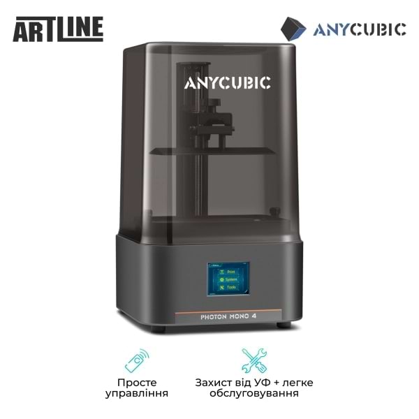 Фото - 3-D принтер Anycubic Photon Mono 4 (PM40BK0A-O)
