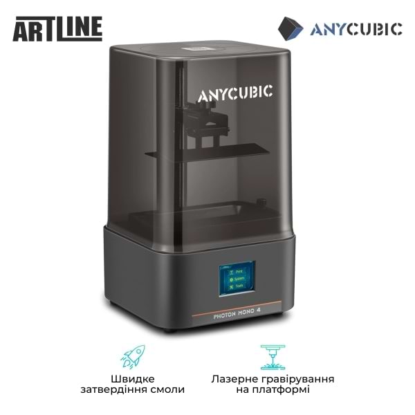 Фото - 3-D принтер Anycubic Photon Mono 4 (PM40BK0A-O)
