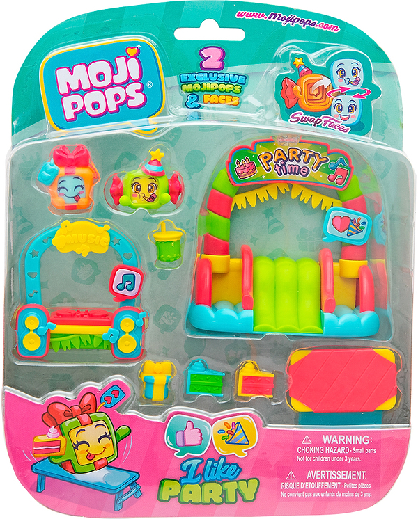 Фото - Набір ігрових фігурок Moji Pops ВЕЧІРКА (2 фігурки, аксесуари) (PMPSB216IN40)
