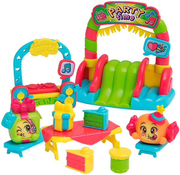 Фото - Набір ігрових фігурок Moji Pops ВЕЧІРКА (2 фігурки, аксесуари) (PMPSB216IN40)