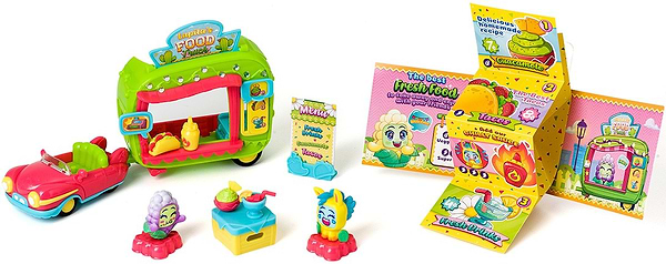 Фото - Набор игровых фигурок Moji Pops ФУРГОНЧИК С ЕДОЙ (2 фигурки, аксессуары) (PMPSB216IN80)