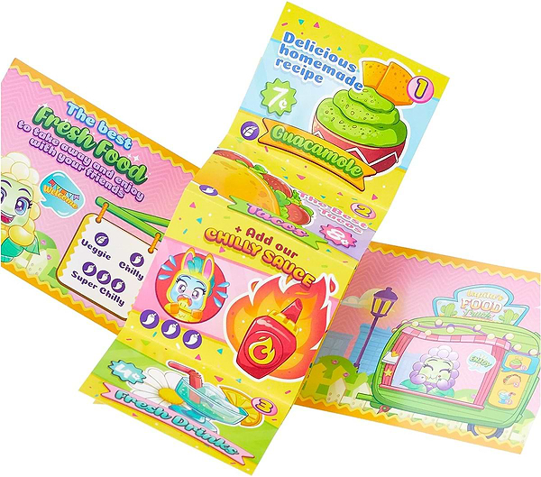 Фото - Набор игровых фигурок Moji Pops ФУРГОНЧИК С ЕДОЙ (2 фигурки, аксессуары) (PMPSB216IN80)