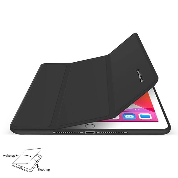 Фото - Чохол для планшета BeCover Tri Fold Soft TPU з кріпленням Apple Pencil for Apple iPad Air (4/5) 2020/2022 10.9'' Black (711106)