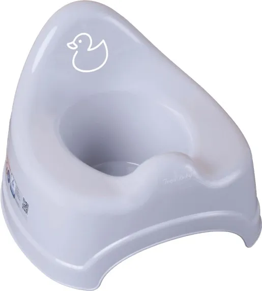 Горшок детский Tega Baby Утенок с музыкой Светло-серий (PO-072-122) - Фото 1