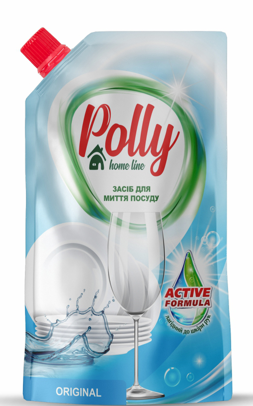 Засіб для ручного миття посуду POLLY Оріджінал 500 мл (PO51295)